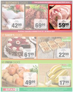SPAR EASTERN CAPE : Your One Stop Easter Shop (23 March - 5 April 2021) Valid in Amahlathi, Bedford, Buffalo, Cala, Centane, Kwa-Fetting, Komga, Nemato, Patensie, page 5