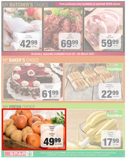 SPAR EASTERN CAPE : Your One Stop Easter Shop (23 March - 5 April 2021) Valid in Amahlathi, Bedford, Buffalo, Cala, Centane, Kwa-Fetting, Komga, Nemato, Patensie, page 5