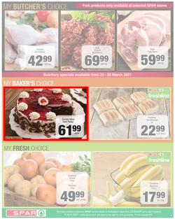 SPAR EASTERN CAPE : Your One Stop Easter Shop (23 March - 5 April 2021) Valid in Amahlathi, Bedford, Buffalo, Cala, Centane, Kwa-Fetting, Komga, Nemato, Patensie, page 5