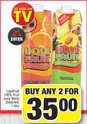 Liqui Fruit 100% Fruit Juice Blend (Selected)-For Any 2 x 1Ltr