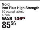 Gold Iron Plus High Strength-30 Coated Tablets