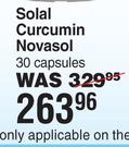 Solal Curcumin Navasol-30 Capsules