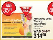 ArthrAway Therapy Value Pack-180 Tablets