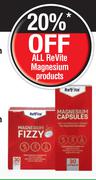 ReVite Magnesium-30 Fizzy Tablets