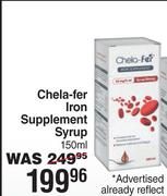 Chela-fer Iron Supplement Syrup-150ml