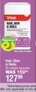 Vital Hair, Skin & Nails-30 Softgel Capsules