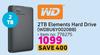 WD 2TB Elements Hard Drive WDBU6Y0020BB