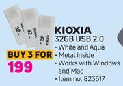 Kioxia 32GB USB 2.0-For 3