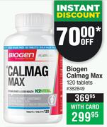 Biogen Calmag Max 120 Tablets