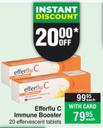 Efferflu C Immune Booster 20 Effervescent Tablets-Each