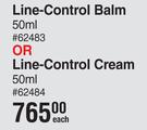 Clarins Men Line Control Balm 50ml Or Line Control Cream 50ml-Each