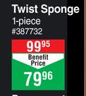 Legendary Twist Sponge 1 Piece