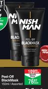Nish Man Peel Off Blackmask Assorted-150ml Each