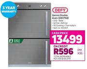 Defy Gemini Double Oven DB0768