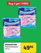 Manhattan Marshmallows-400g Each