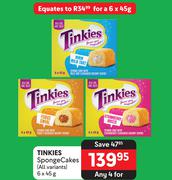 Tinkies Sponge Cake (All Variants)-For Any 4 X 6 X 45g