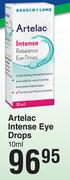 Bausch + Lomb Artelac Intense Eye Drops-10ml