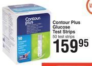 Contour Plus Glucose Test Strips 50 Test Strips