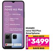 Huawei Nova Y62 Plus Smartphone-Each