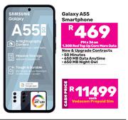 Samsung Galaxy A55 5G Smartphone-Each