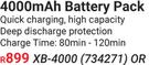 Ryobi 18V Li-Ion Cordless 4000 mAh Battery Pack XB-4000 (734271)