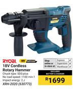 Ryobi 18V Cordless Rotary Hammer XRH-2020 (630773)