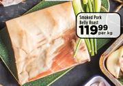 Smoked Pork Belly Roast-Per Kg