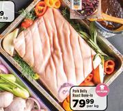 Pork Belly Roast Bone In-Per Kg