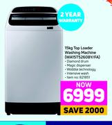 Samsung 15Kg Top Loader Washing Machine WA15T5260BY/FA