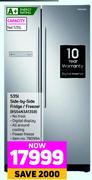 Samsung 535L Side By Side Fridge/Freezer RS54N3A13S8