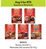 Royco Sauces, Gravies Or Marinades (All Variants)-For Any 5 x 32-47g
