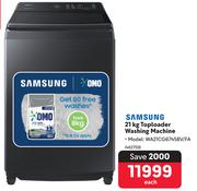 Samsung 21Kg Top Loader Washing Machine WA21CG6745BV/FA