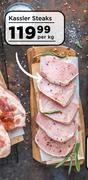 Kassler Steaks-Per kg