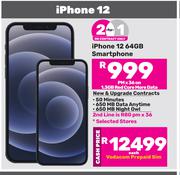 Apple iPhone 12 64GB Smartphone-Each