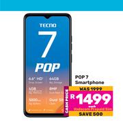 Tecno Pop 7 Smartphone-Each