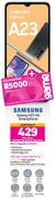 Samsung Galaxy A23 4G Smartphone- On 1GB Red Top Up Core More Data