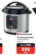 Bennett Read 6L Pressure Cooker KPC102-Each