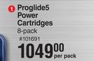Gillette Proglide5 Power Cartridges 8 Pack-Per Pack