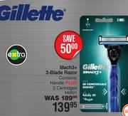 Gillette Mach3+ 3-Blade Razor 46821