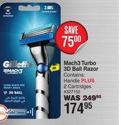 Gillette Mach3 Turbo 3D Ball Razor
