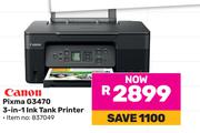 Canon Pixma G3470 3 In 1 Ink Tank Printer 837049