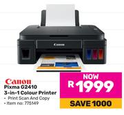 Canon Pixma G2410 3 In 1 Colour Printer 775149