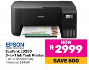 Epson Eco Tank L3250 3 In 1 Ink Tank Printer 834169