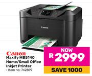 Canon Maxify MB5140 Home/Small Office Inkjet Printer 742897