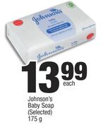 Johnson's Baby Soap (Selected)-175g Each
