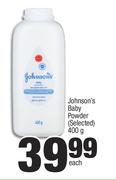 Johnson's Baby Powder(Selected)-400g Each
