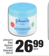 Johnson's Baby Aqueous Cream(Selected)-350ml Each