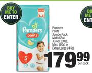 Pampers Pants Jumbo Pack-Per Pack