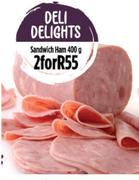 Sandwich Ham-For 2 x 400g