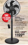 Elektra 2-In-1 Desk & Stand Fan 433166